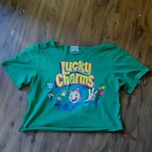 lucky charms graphic shirt